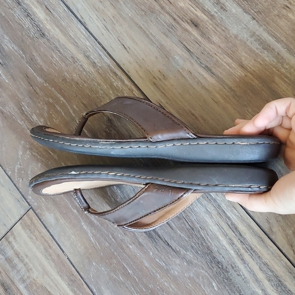 B.O.C Born Leather Thong Flip Flop Sandals Flats shoes sz 7 - Picture 7 of 12